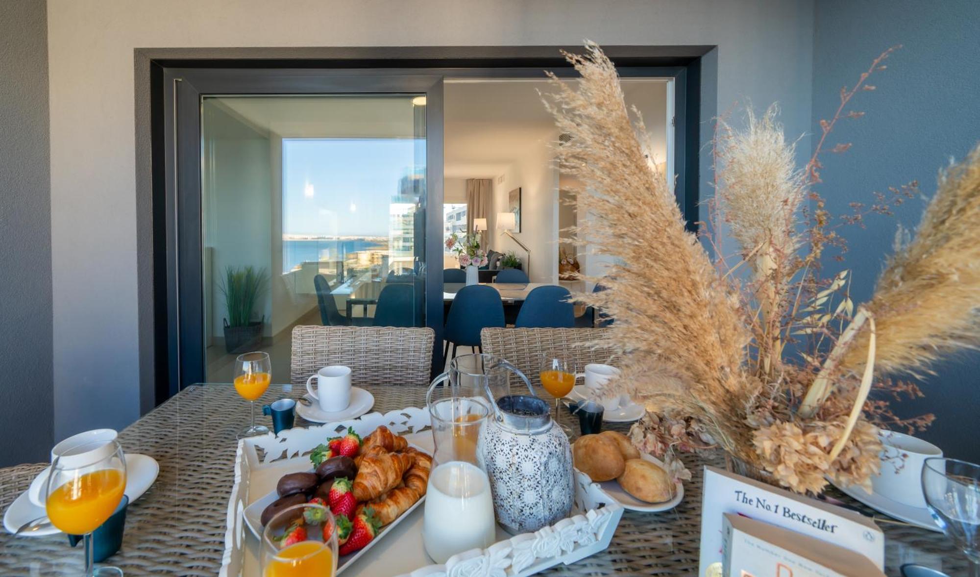 Apartamento Premium Con Jacuzzi Y Vistas Al Mar En Punta Prima, Torrevieja By Rentalole 외부 사진