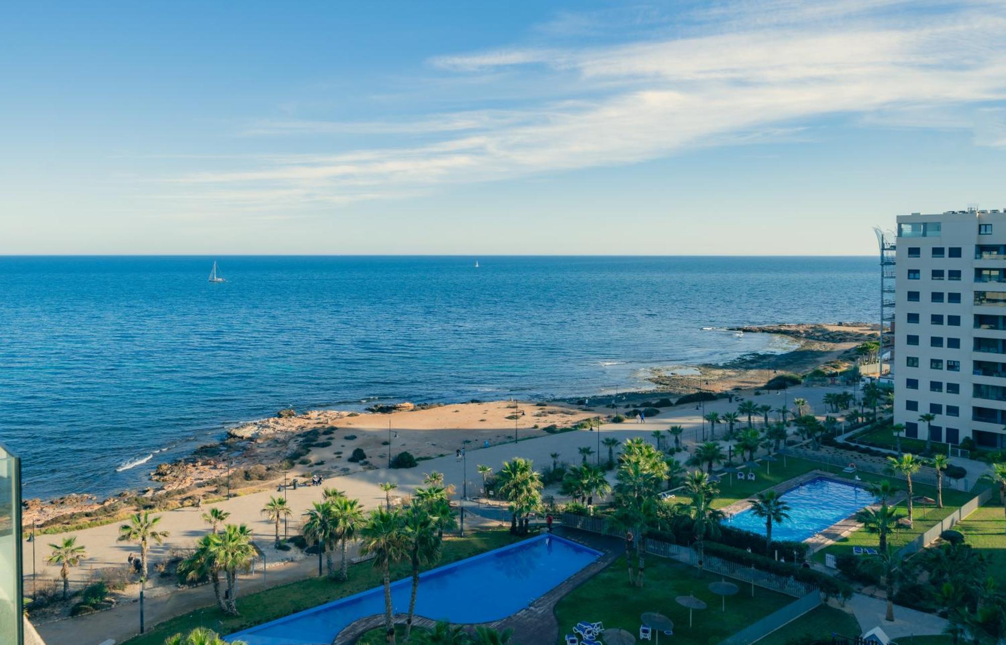 Apartamento Premium Con Jacuzzi Y Vistas Al Mar En Punta Prima, Torrevieja By Rentalole 외부 사진