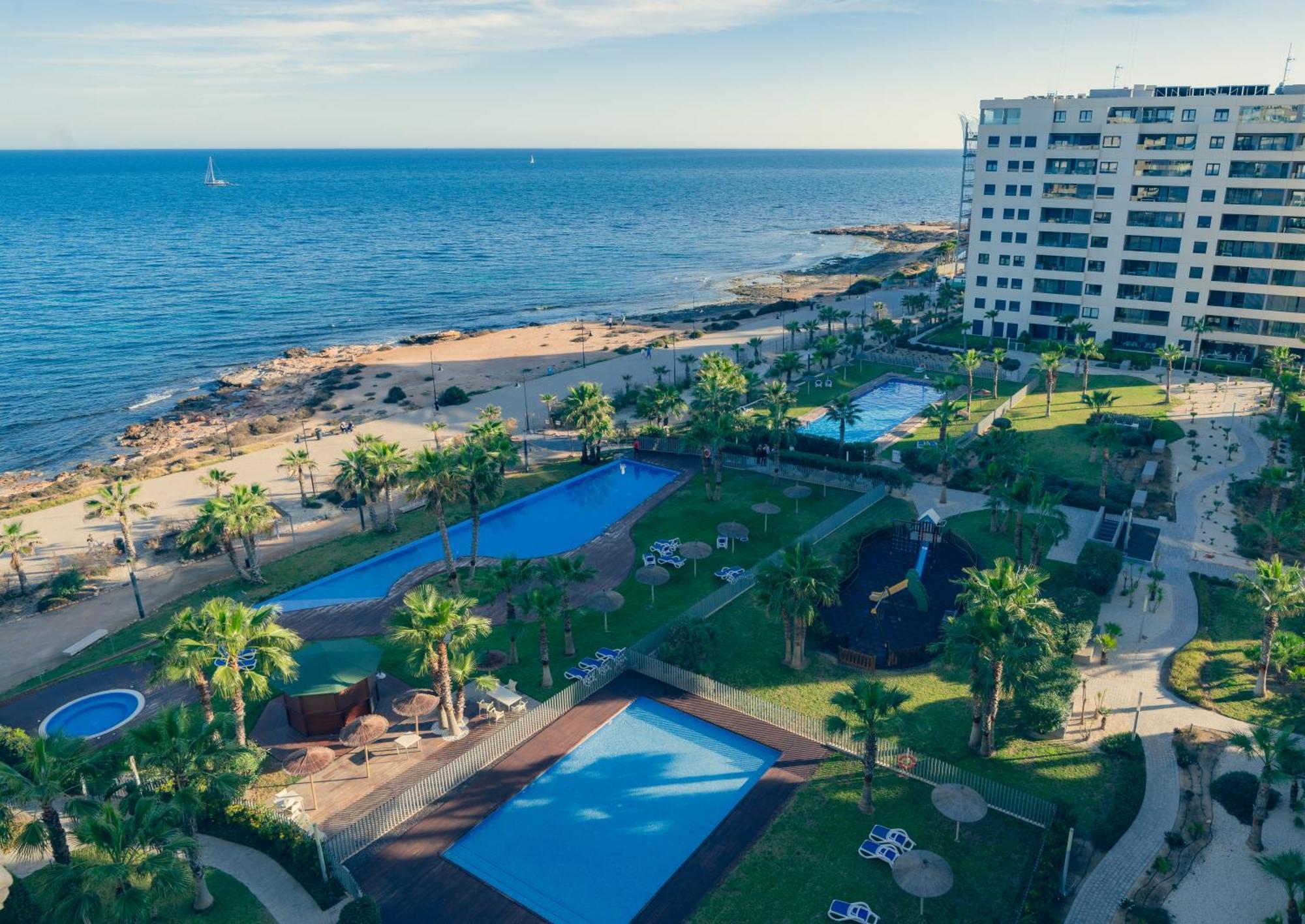 Apartamento Premium Con Jacuzzi Y Vistas Al Mar En Punta Prima, Torrevieja By Rentalole 외부 사진